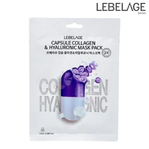 LEBELAGE CAPSULE COLLAGEN HYALURONIC 2X MASK