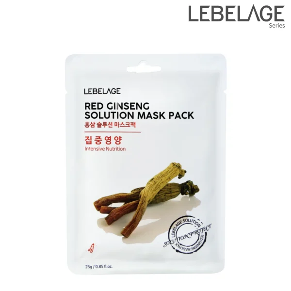 LEBELAGE RED GINSENG SOLUTION MASK