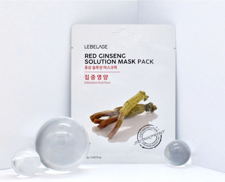 LEBELAGE RED GINSENG SOLUTION MASK